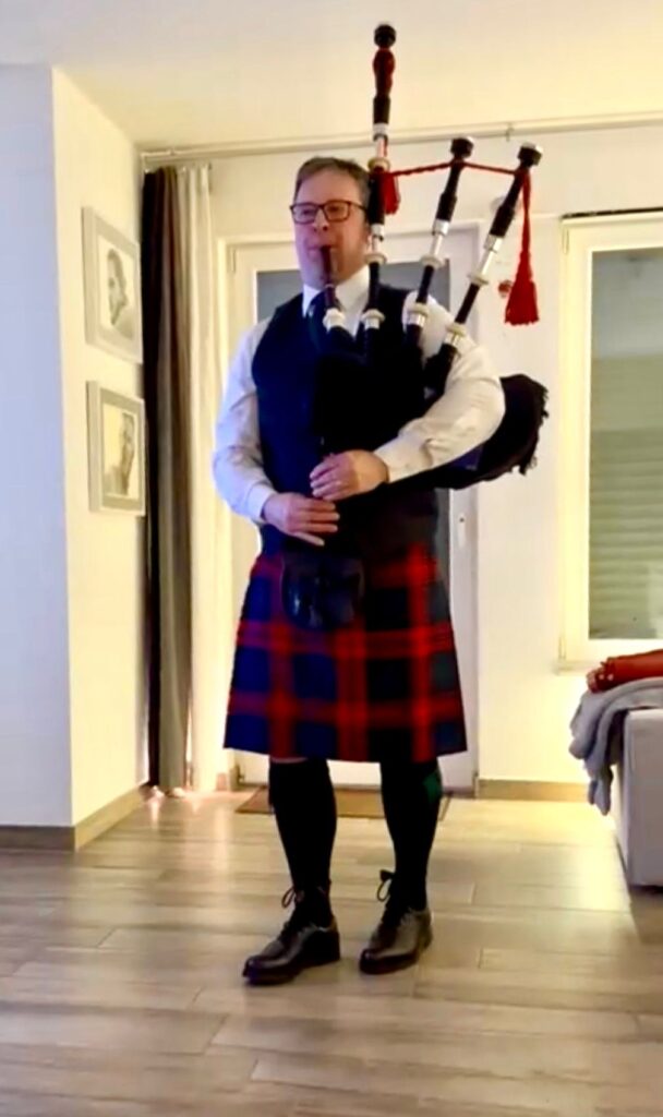 Danielec C. übt auf der Pipe